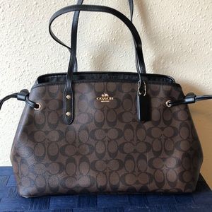 Coach hand bag